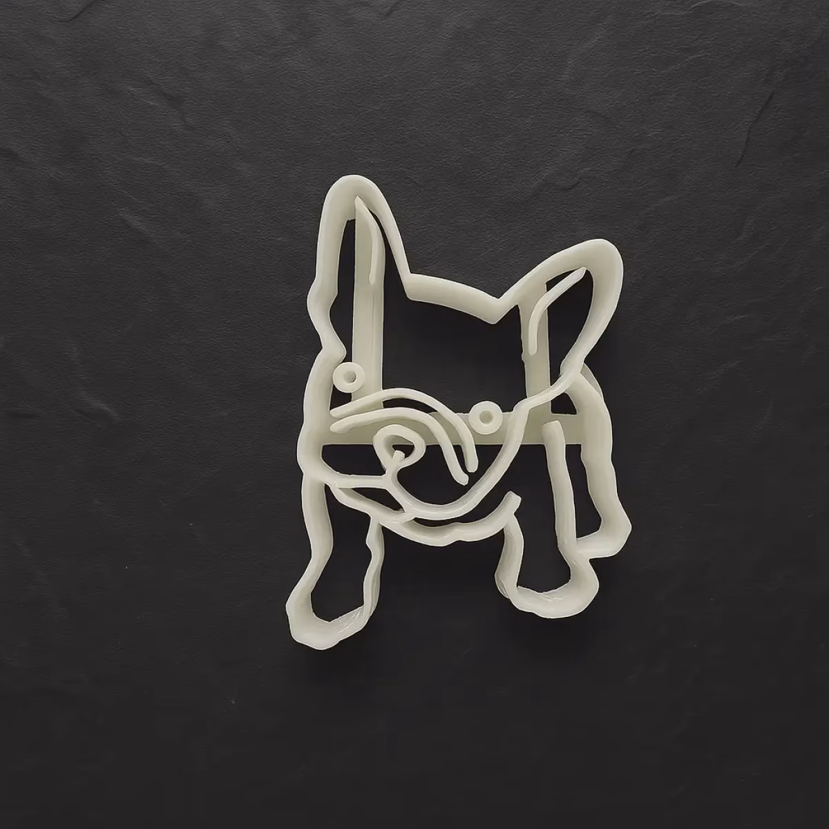 Ausstechform Französische Bulldogge