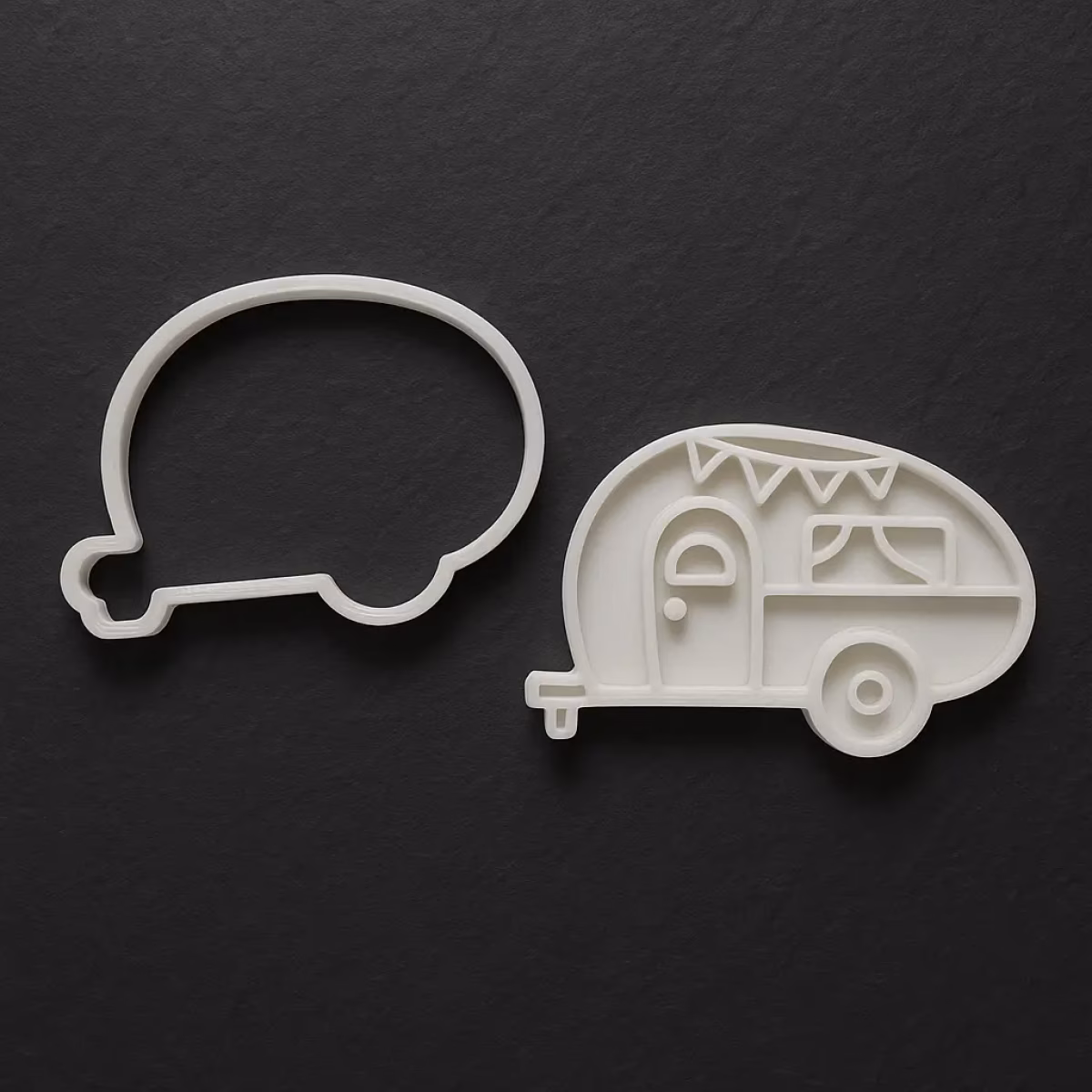 Ausstechform Wohnwagen inkl. Stempel