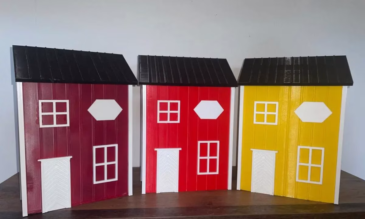 Briefkasten im Schwedenhausstil