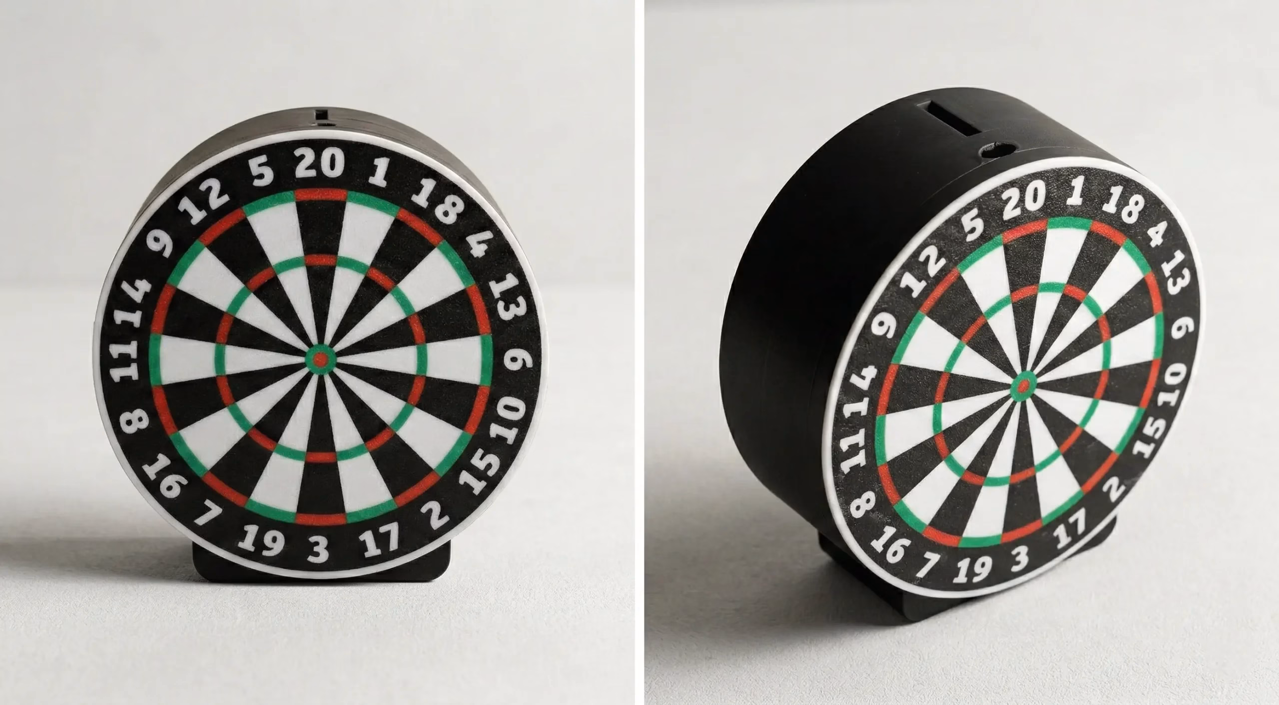 Spardose Dartscheibe stehend