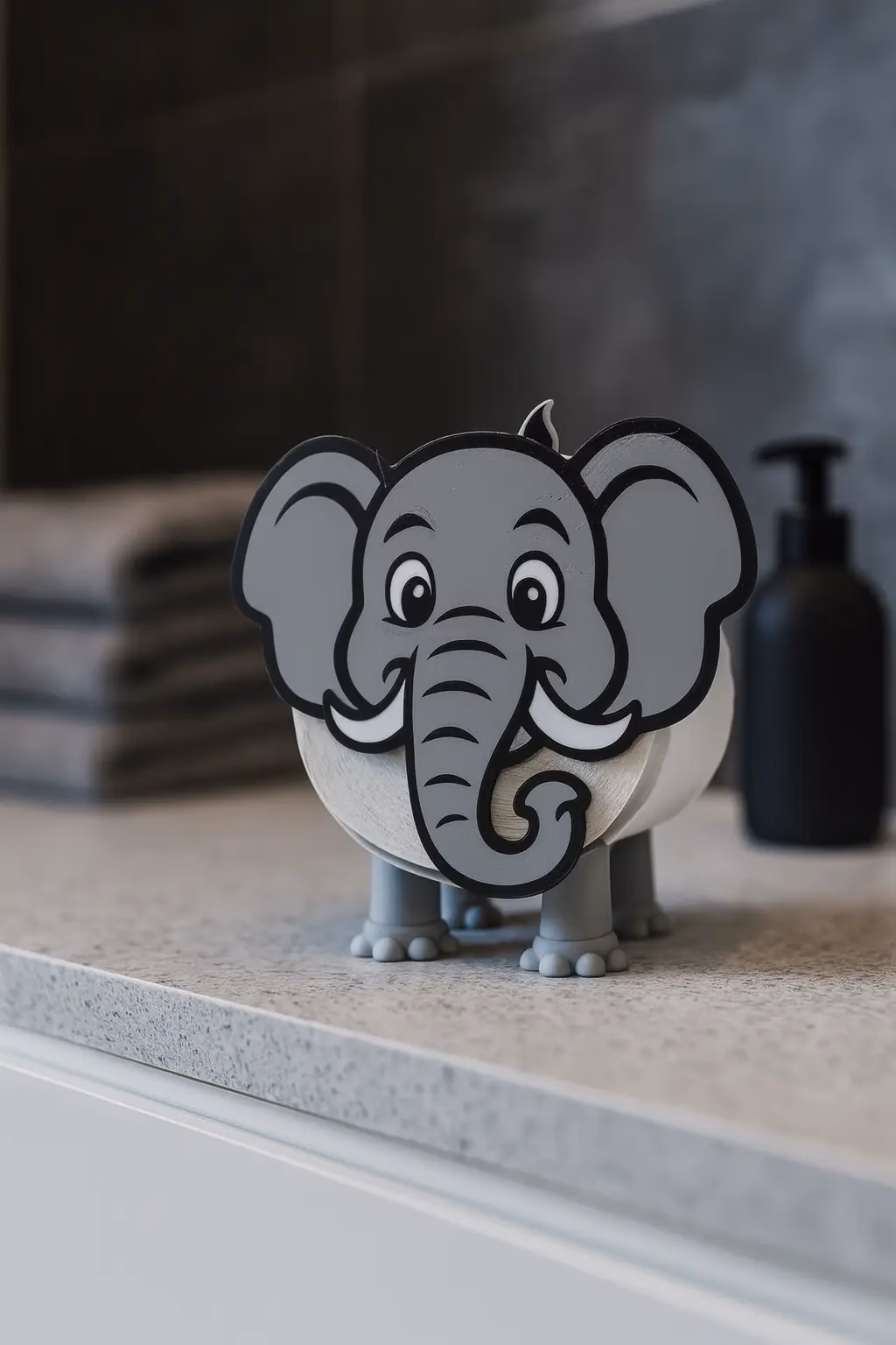 Gustav – Elefant mit Humor fürs stille Örtchen