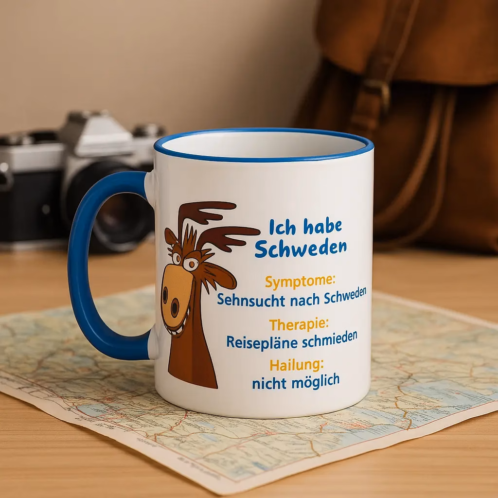 Elch Tasse – Sehnsucht nach Schweden