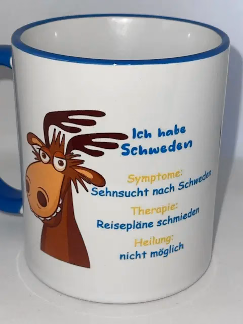 Elch Tasse – Sehnsucht nach Schweden