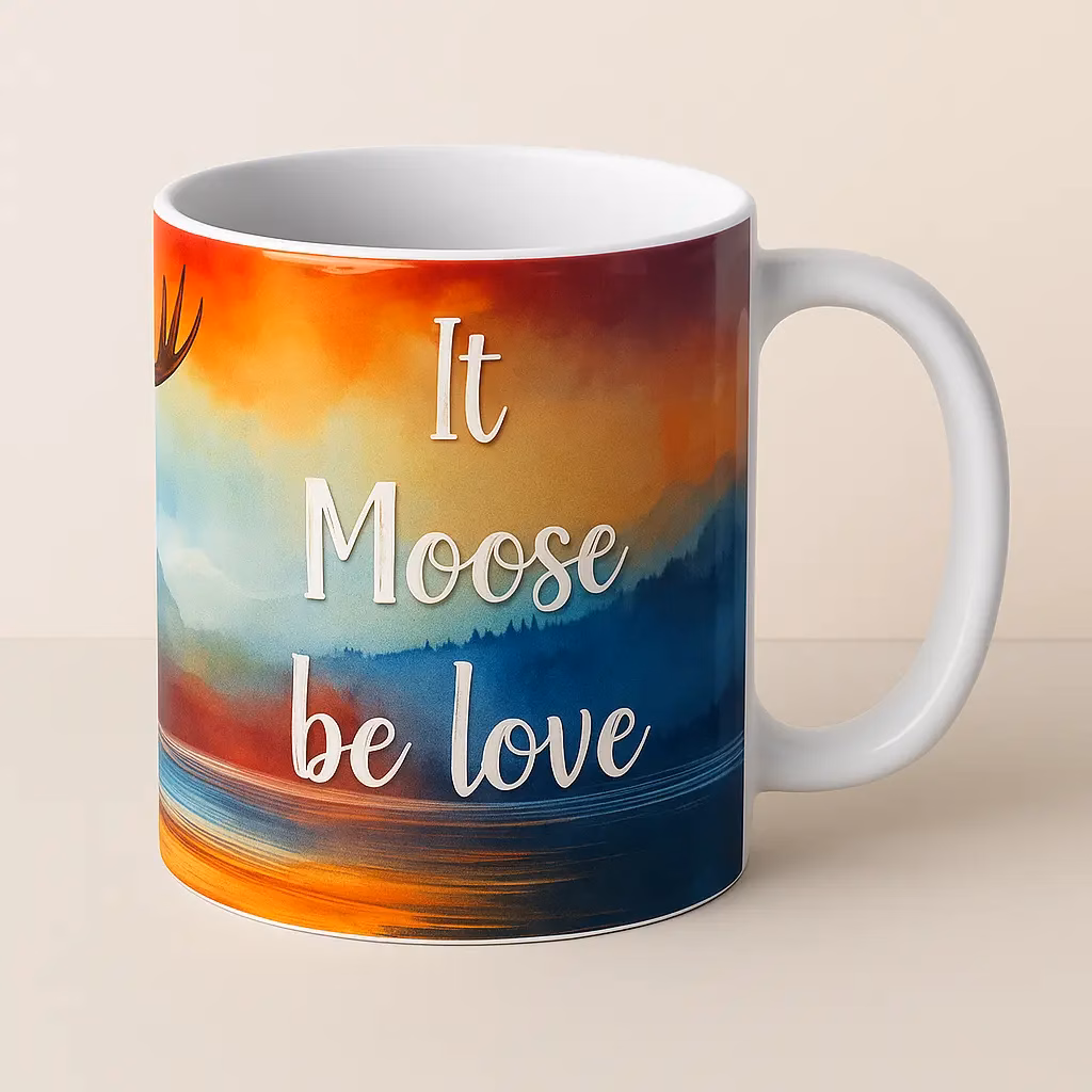 Elch Tasse – It Moose be Love