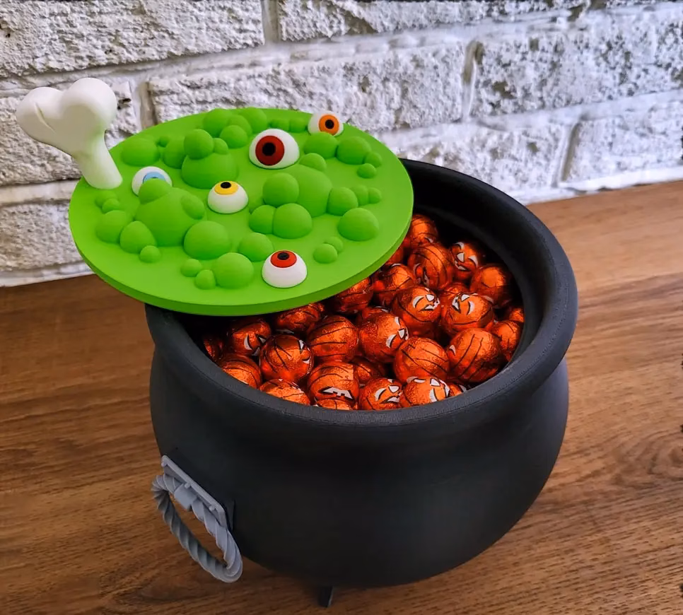 Hexenkessel für Süßigkeiten