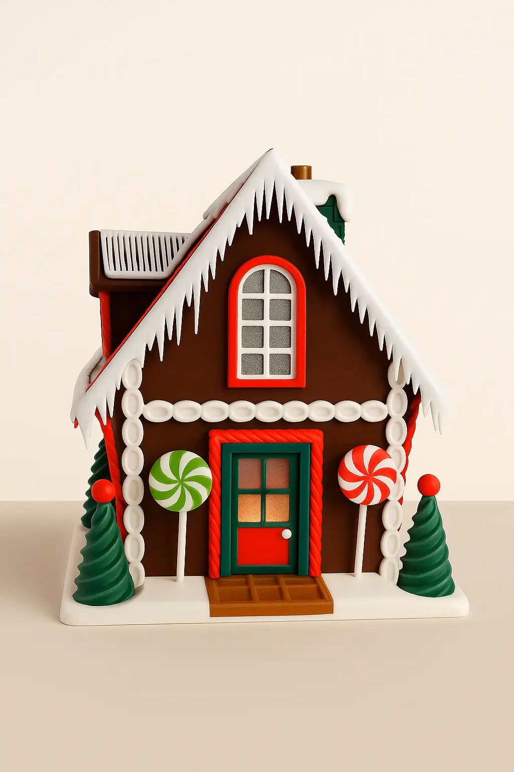 Lebkuchenhaus – dekoratives Haus für Winter & Weihnachten