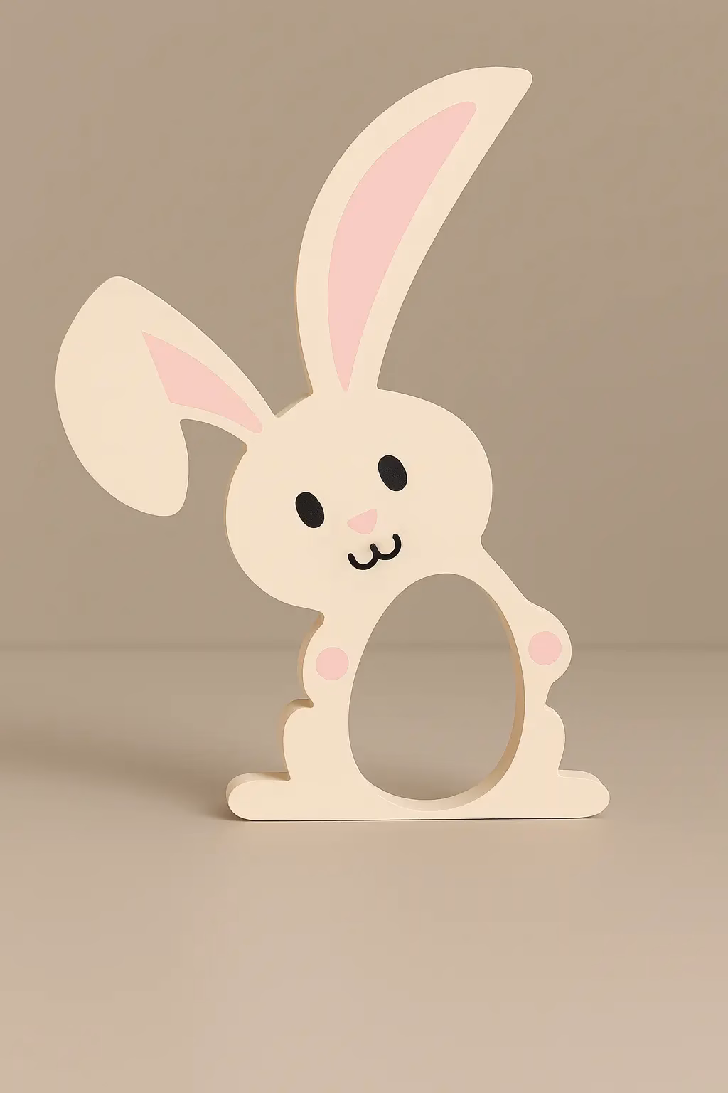 Osterhase Deko – Mitbringsel mit Platz für Schokoladenei