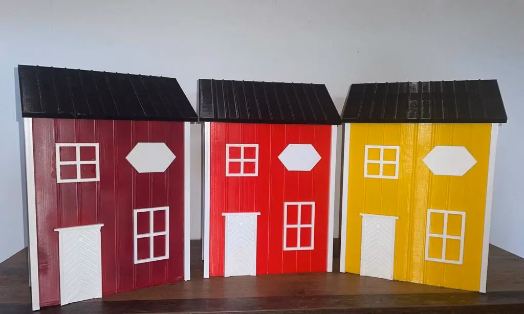 Briefkasten im Schwedenhausstil