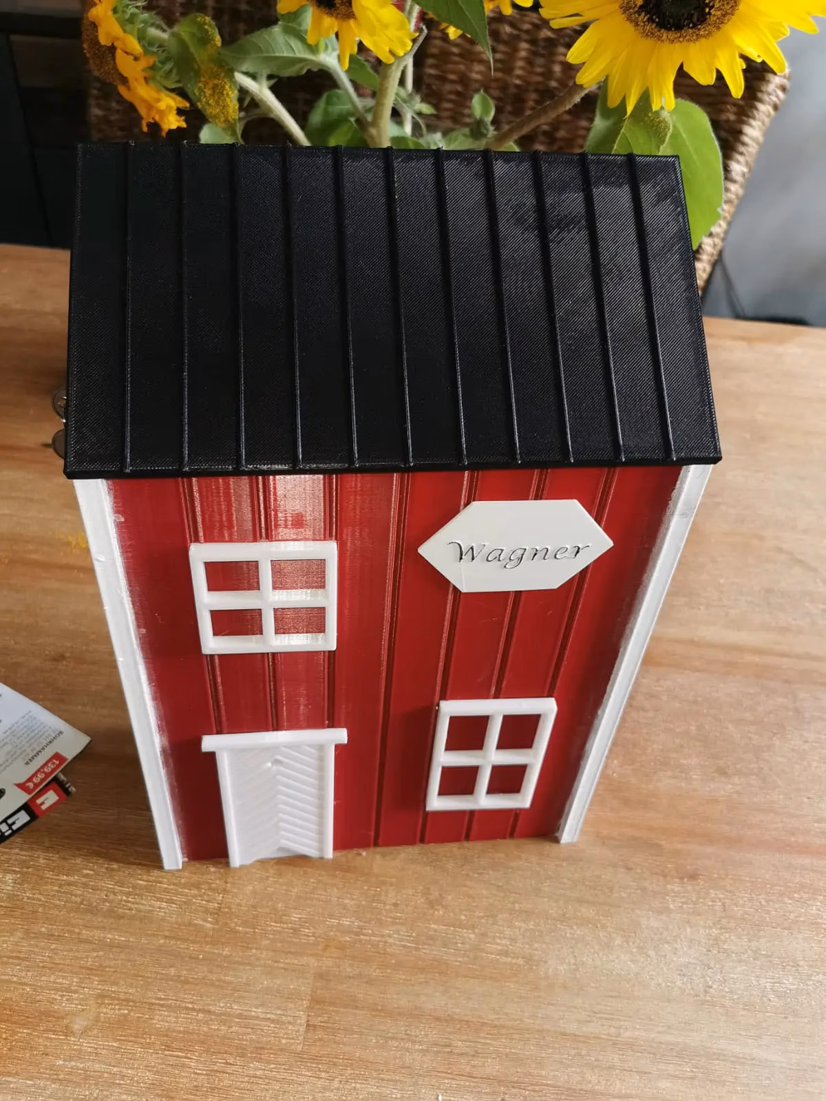 Briefkasten im Schwedenhausstil