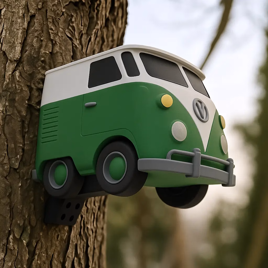 Vogelhaus/Nistkasten Campervan Kultbus