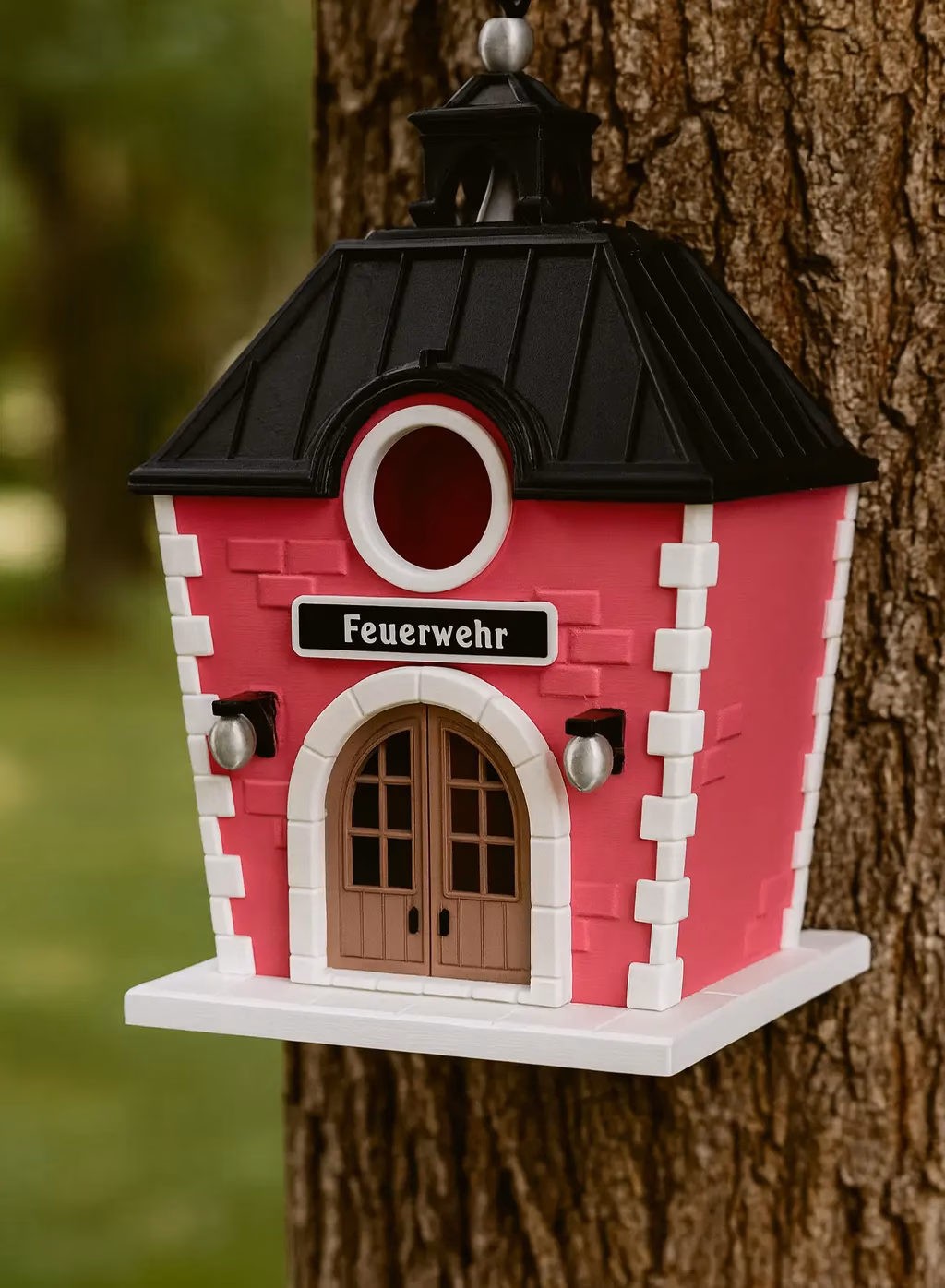 Vogelhaus/Nistkasten Feuerwehrhaus