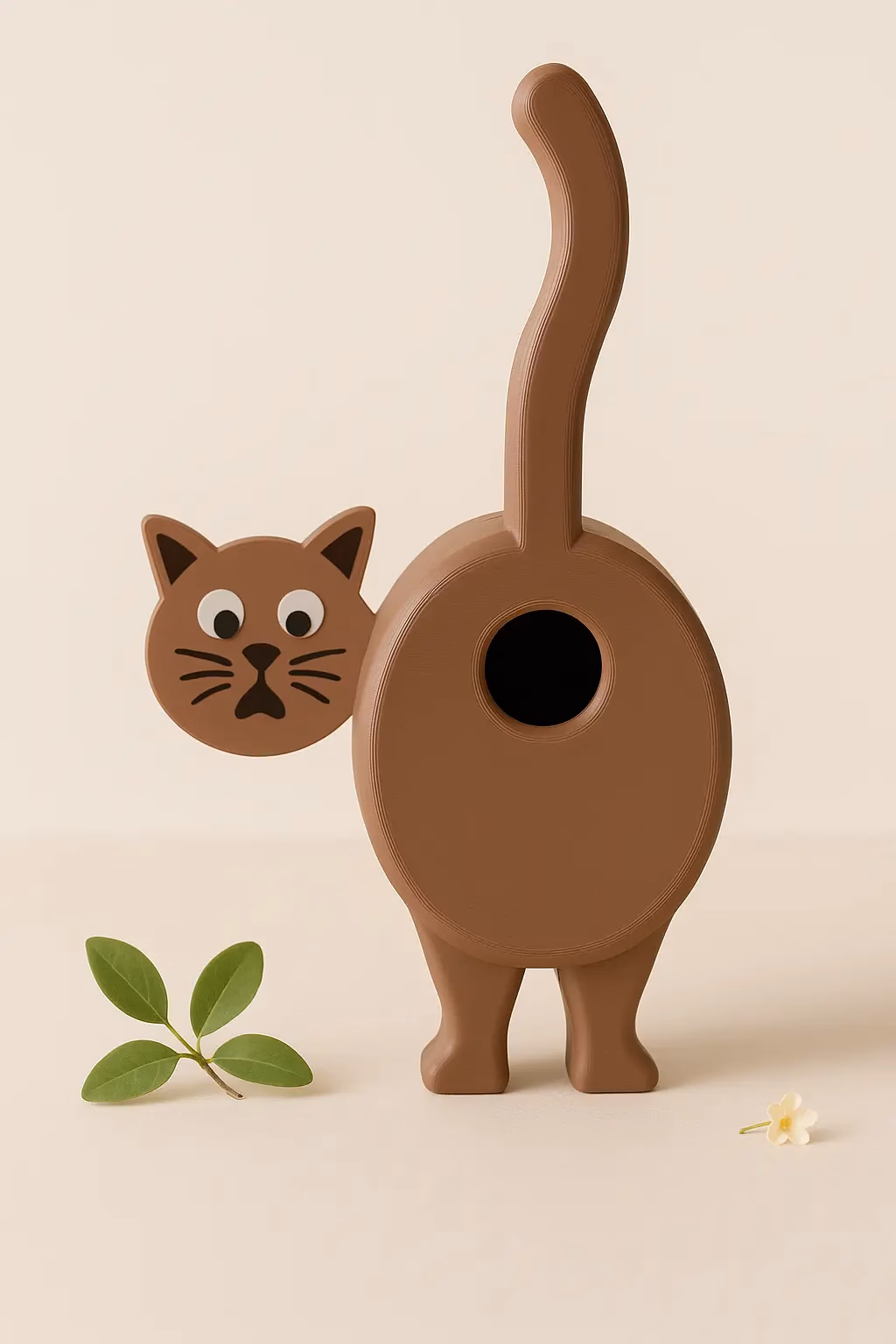 Vogelhaus/Nistkasten Die Katze
