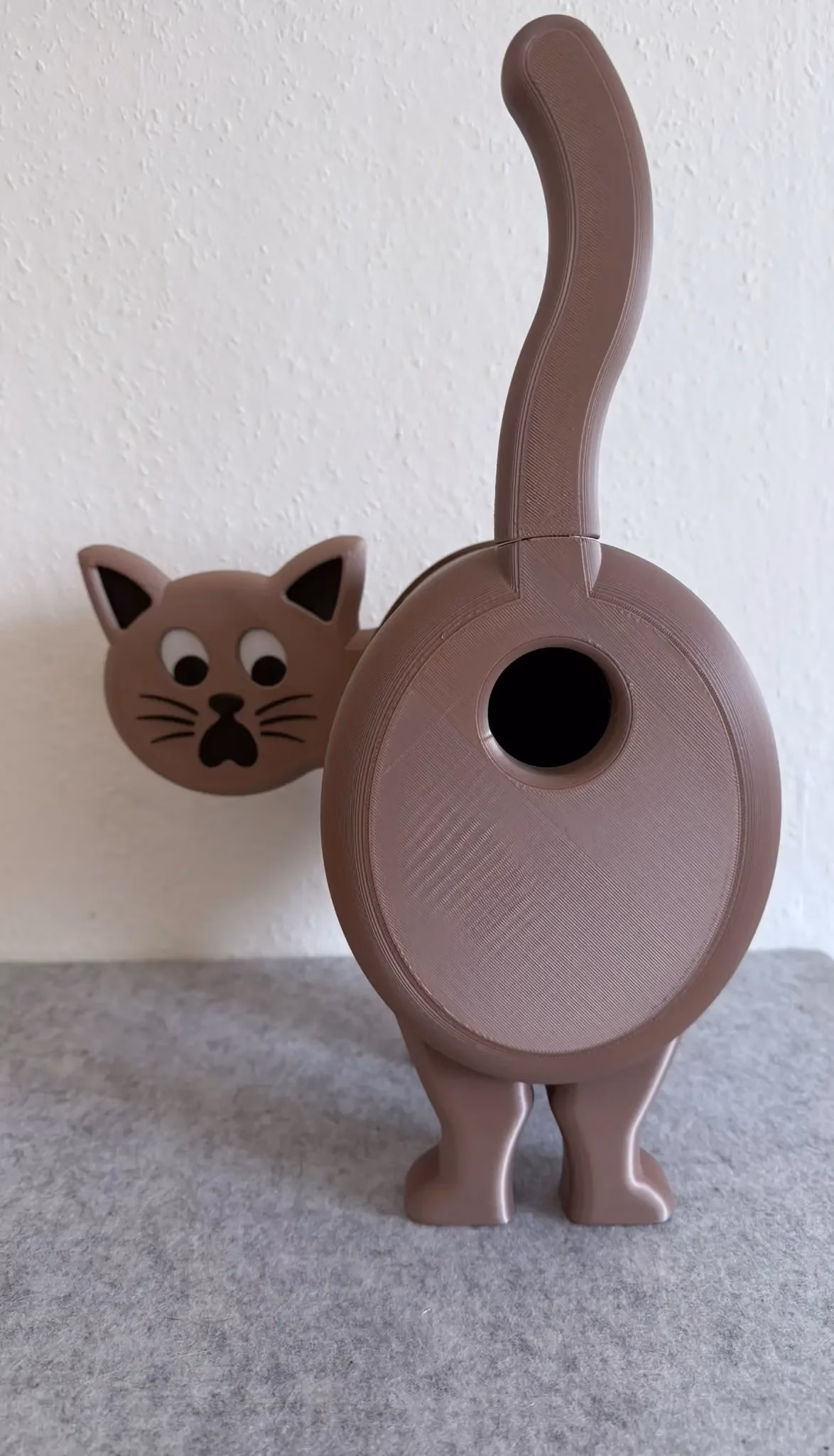Vogelhaus/Nistkasten Die Katze